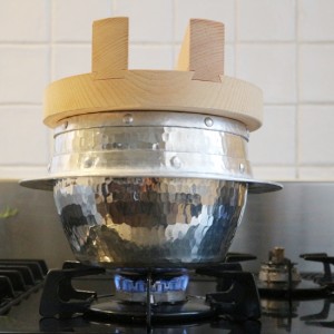 手打ち 打出しアルミ羽釜