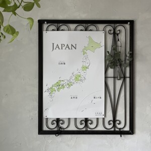 インテリアになる 日本地図 ポスター